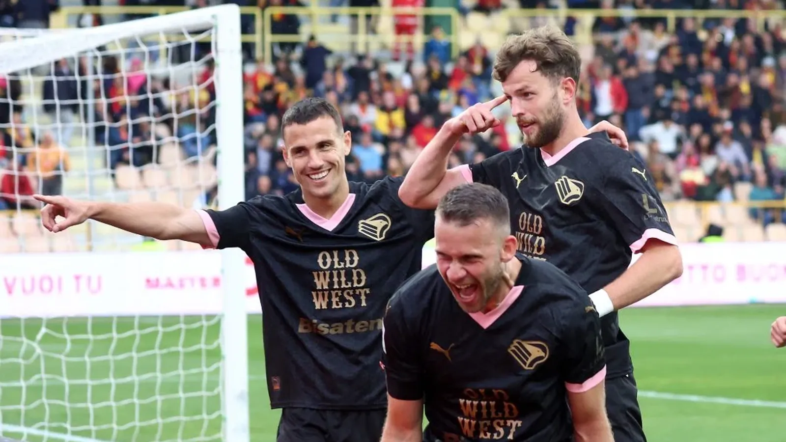 Catanzaro-Palermo 1‑3: Rosanero di carattere, il quinto posto torna nel mirino