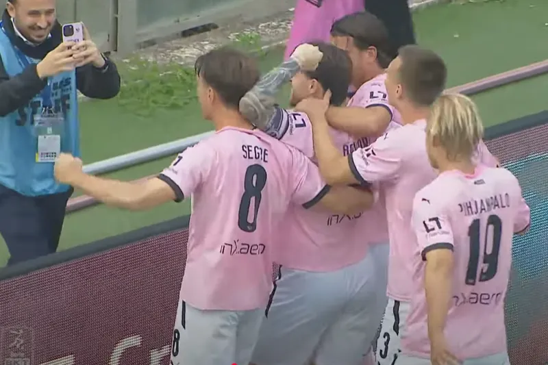 Palermo batte un colpo, Salernitana al tappeto