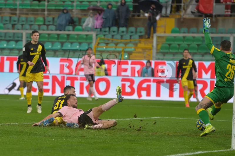 Palermo-Carrarese 1‑1, il finale senza il botto