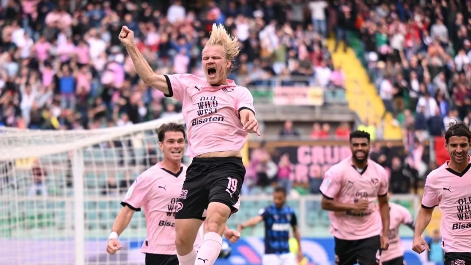 Palermo, show da playoff: super Pohjanpalo e 5‑3 al Sassuolo