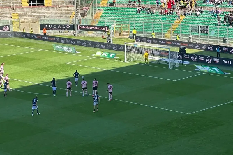 Palermo, un’altra frenata al “Barbera”: il Südtirol rimonta e passa 1‑2