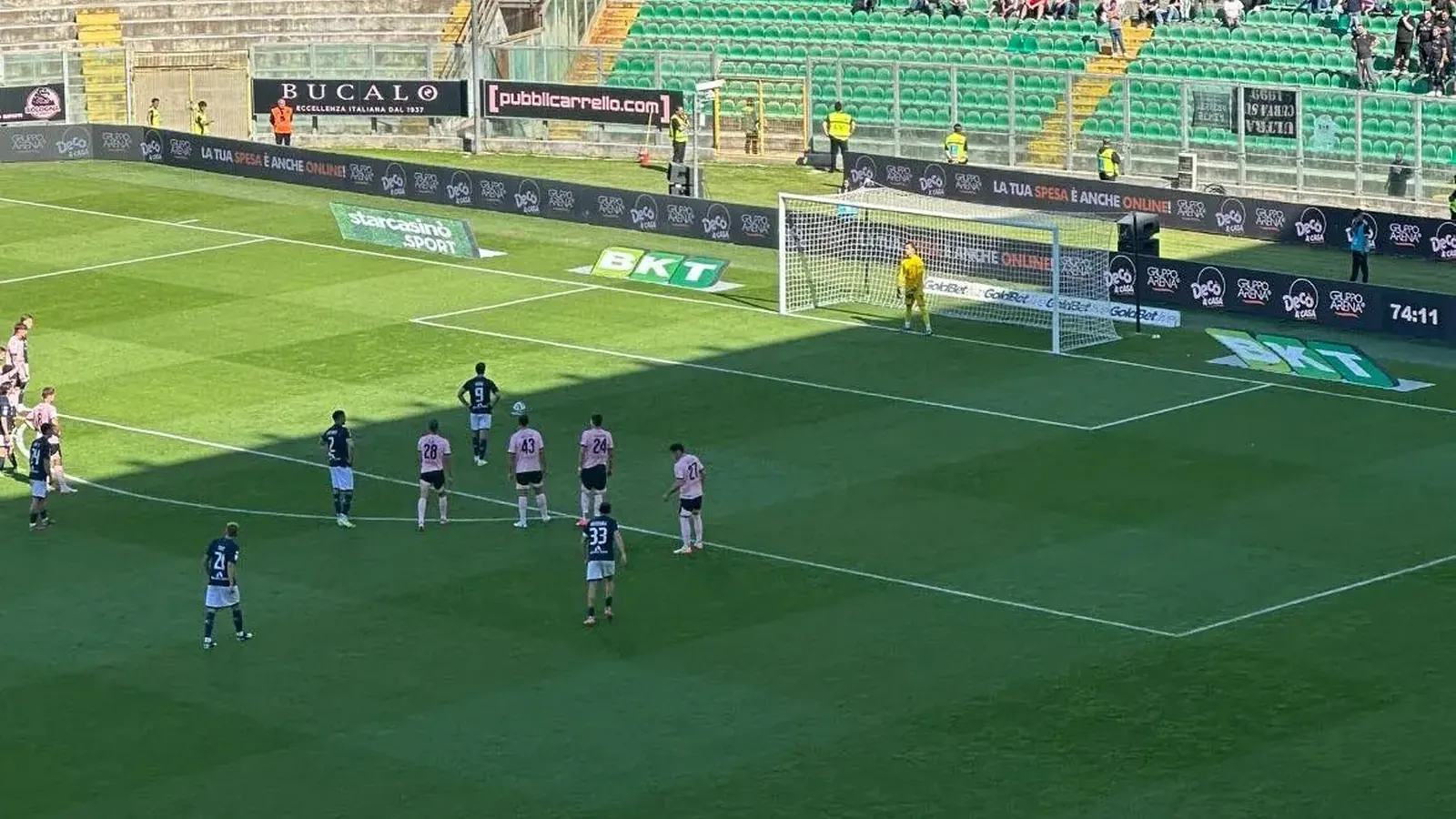 Palermo, un’altra frenata al “Barbera”: il Südtirol rimonta e passa 1‑2