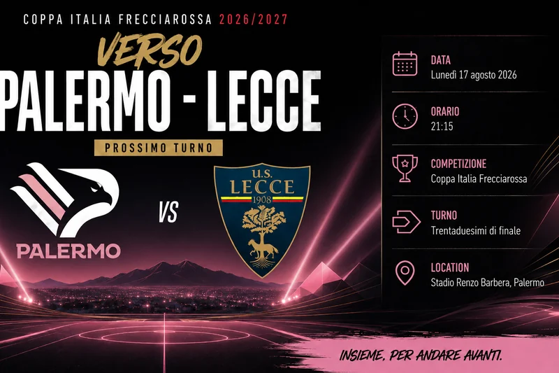 Verso Palermo-Lecce: lo stato di salute di due squadre in costruzione
