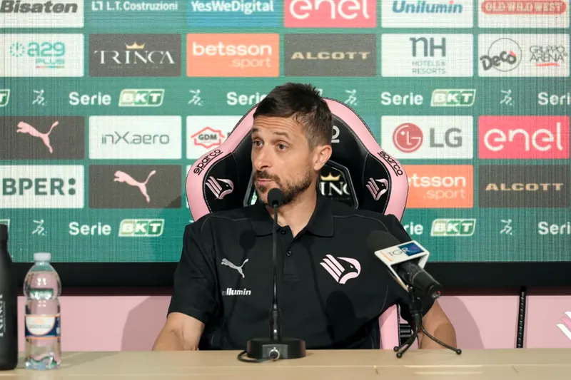 🎙Verso Spezia-Palermo: Dionisi in conferenza stampa